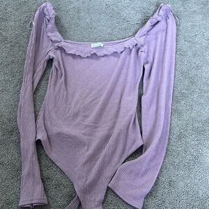 Lavender cativo body suit